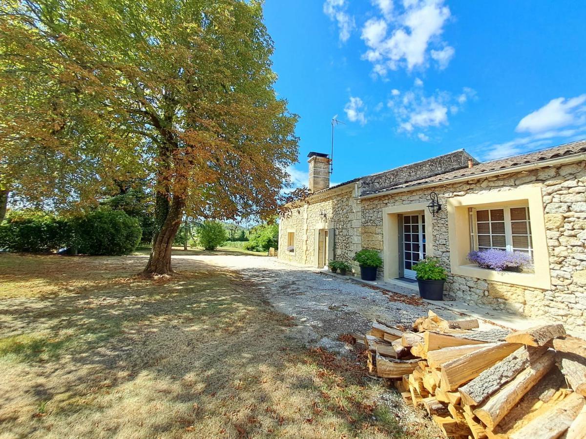 Bleu Raisin Bed & Breakfast Les Salles-de-Castillon ภายนอก รูปภาพ