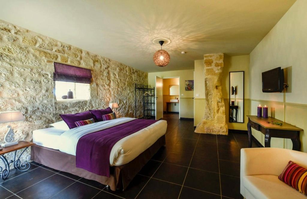 Bleu Raisin Bed & Breakfast Les Salles-de-Castillon ภายนอก รูปภาพ